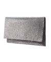 Nina Women's Allover Crystal Cutch In Gunmetal