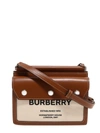BURBERRY BURBERRY TITLE HORSEFERRY PRINT MINI SHOULDER BAG
