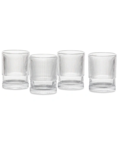 Fortessa Noho Iced Beverage 12.85-oz. Glasses, Set Of 4 In Clear