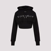 GIVENCHY GIVENCHY LACE DETAILED DRAWSTRING HOODIE