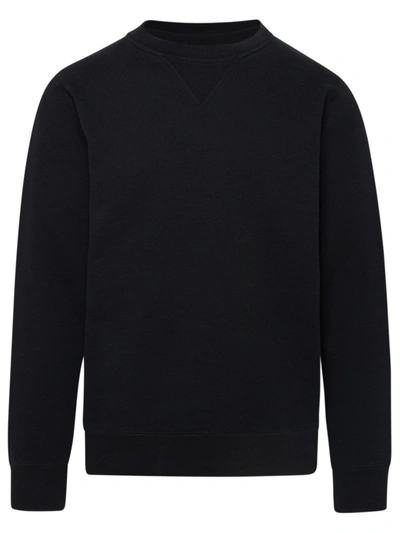 Maison Margiela Black Elbow Patch Sweatshirt