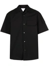 BOTTEGA VENETA MULTIPLE-POCKET SHORT-SLEEVE SHIRT