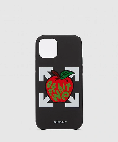 Off-white Black & Red Apple Iphone 12 Mini Case In Black Red