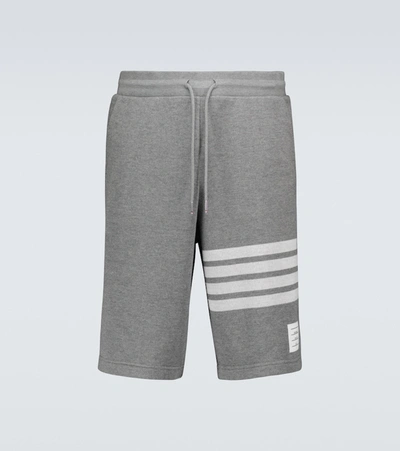 Thom Browne Classic Sweat Shorts In Classic Loopback In Gray