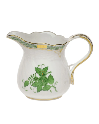 HEREND CHINESE BOUQUET GREEN CREAMER,PROD153360257