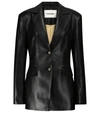 Nanushka Single-breasted Blazer In Black