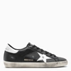 Golden Goose Superstar Leather Sneakers In Black