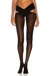 Wolford Individual 12 Stay Hip Tights In Black