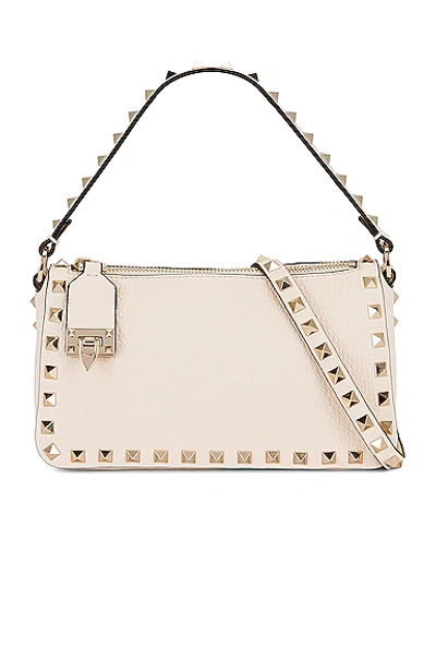 VALENTINO GARAVANI SMALL ROCKSTUD SHOULDER BAG,VENT-WY710