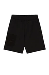 A-cold-wall* A Cold Wall Jogging Shorts With Logo Patch In Black