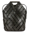 Bottega Veneta Triangle Handle Tote In Camping & Gold