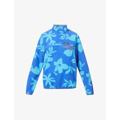 Patagonia Synchilla Snap-t Recycled-polyester Sweatshirt In Kbbl