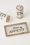 ANTHROPOLOGIE BISTRO TILE SALT & PEPPER SHAKERS,4533606430135