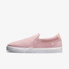Nike Court Legacy Women's Slip-on In Pink Glaze,platinum Tint,white