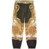 VERSACE VERSACE GOLD BAROCCOFLAGE SWEATPANTS,10011441A00761