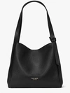 Kate Spade Knott Large Shoulder Bag In Black