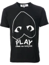 Comme Des Garçons Play Graphic Print Crewneck Short Sleeves T-shirt