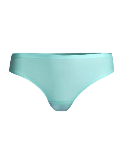 Chantelle Soft Stretch Seamless Regular Rise Thong In Turquoise