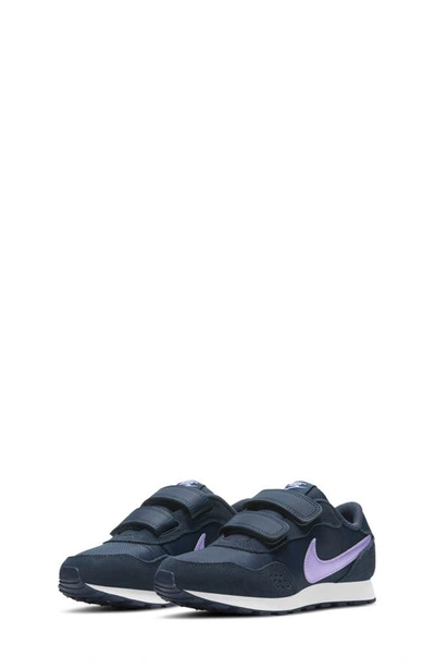 Nike Babies' Md Valiant Sneaker In Thunder Blue/ Purple/ White
