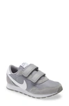 Nike Kids' Md Valiant Sneaker In Particle Grey/ White