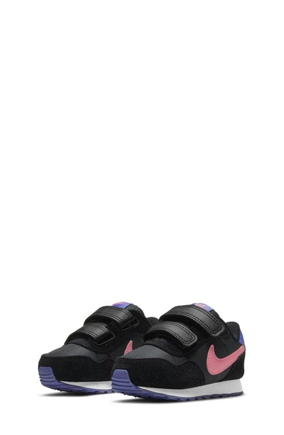Nike Kids' Md Valiant Sneaker In Dark Grey/black/sapphire