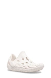 Merrell Kids' Hydro Moc Water Resistant Clog In White