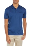 Hugo Boss Parlay Regular Fit Polo In Navy