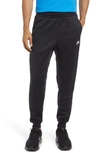 Nike Sport Classic Jersey Pants In Black