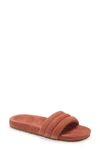Seychelles Low Key Slide Sandal In Terracotta