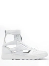 Maison Margiela Mm X Reebok Classic Leather Tabi High-top Sneakers In White