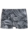 LYGIA & NANNY TIJUCA PRINT SWIMMING TRUNKS