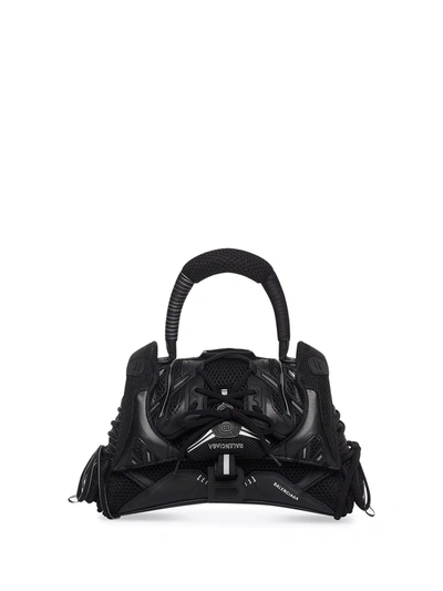 Balenciaga Sneakerhead Top Handle Tote In Black