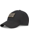 Dolce & Gabbana Logo Plaque Baseball Cap In Black