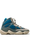 Adidas Originals Yeezy 500 High Sneakers In Blue