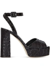 Giuseppe Zanotti New Betty Open-toe Sandals In Black