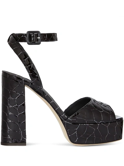 Giuseppe Zanotti New Betty Open-toe Sandals In Black