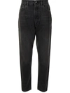 DOLCE & GABBANA HIGH-WAISTED TAPERED JEANS