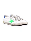 GOLDEN GOOSE OLD SCHOOL LEATHER TRAINERS