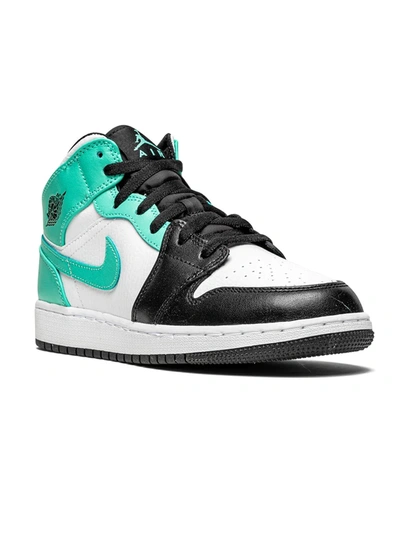 Jordan Kids' Air  1 Mid "igloo In White
