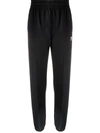 Adidas Originals Adicolor Essentials Fleece Slim Joggers In Black/white