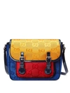 GUCCI GG COLOUR-BLOCK MESSENGER BAG