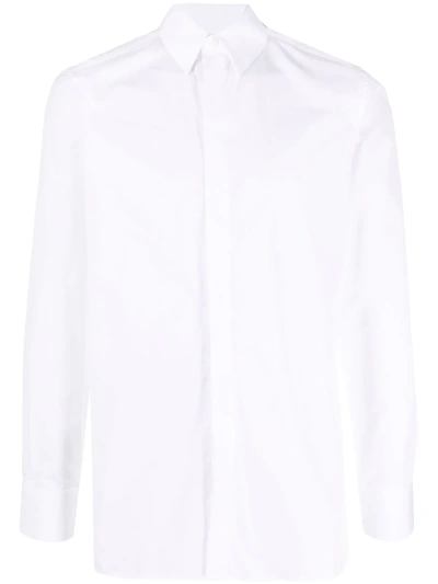 Givenchy Hardware-detail Button-up Shirt In White
