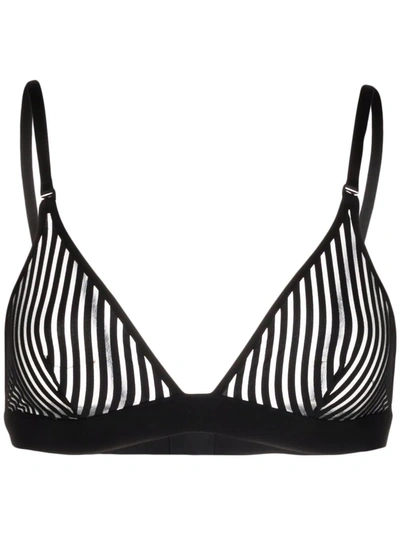 Maison Close Soutien-gorge Triangle Bra In Black