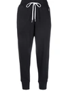 Polo Ralph Lauren Polo Pony-embroidered Track Pants In 黑色