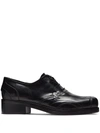 STEFAN COOKE POLISHED DERBY SHOES