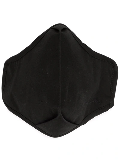 Rick Owens Tie-fastening Face Mask In Black