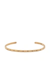 Maison Margiela Gold Slim Number Logo Bracelet