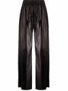 Drome Flared-leg Trousers In Black