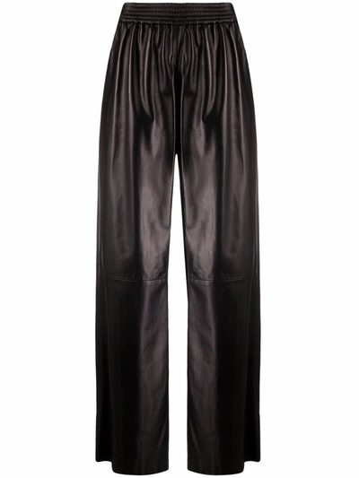 Drome Flared-leg Trousers In Black