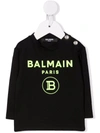 BALMAIN LOGO印花T恤